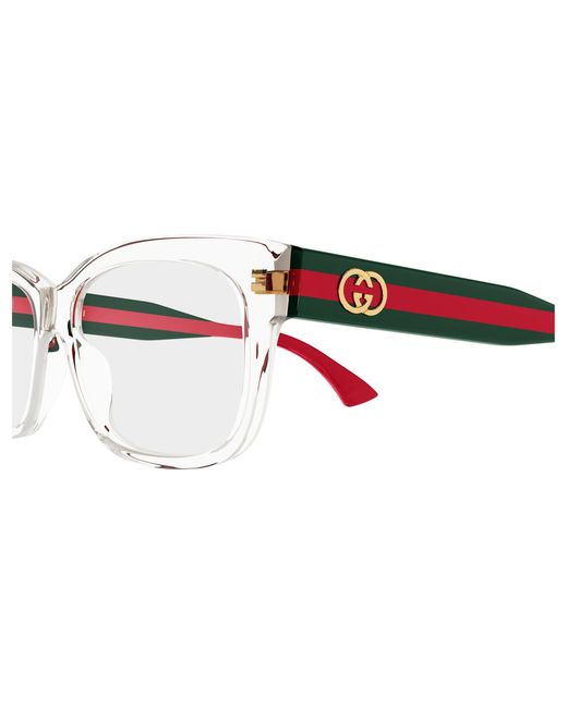 Gucci Black Gg0278On 003 Optical Frames Acetate Transparent Cat Eye