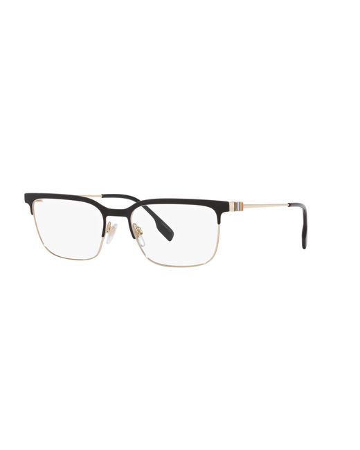 Burberry Black Be1375 Douglas 1109 Optical Frames Metal Squared Normal for men