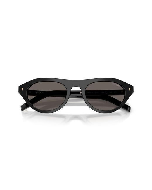 Prada Black Pr B15S 16K731 Sunglasses Acetate Geometric Normal