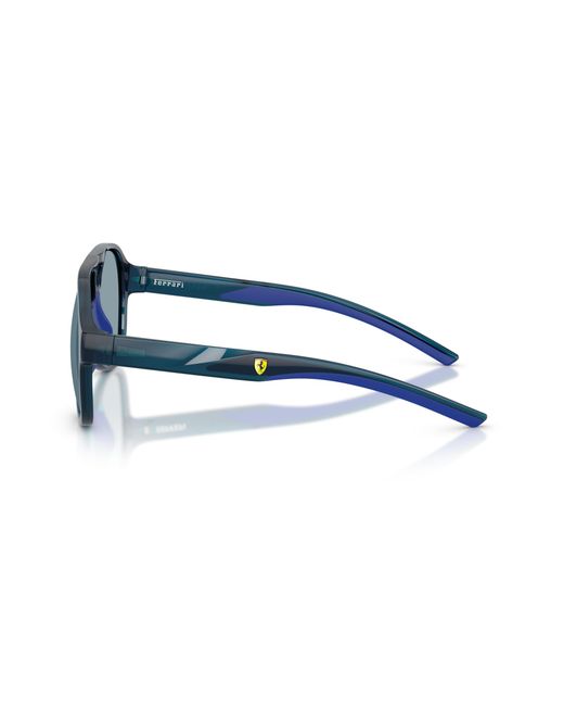 FERRARI SCUDERIA Black Fz6014U 527/72 Sunglasses Injected Pilot Normal