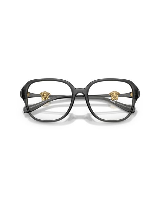 Versace Black Ve3386D Gb1 Optical Frames Injected Squared Normal