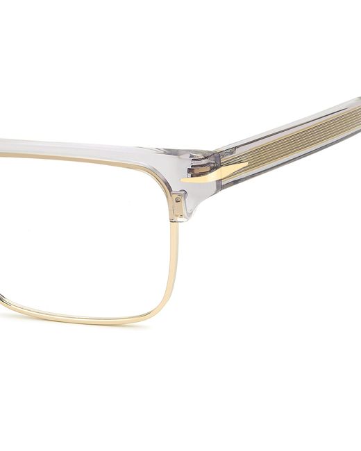 David Beckham Black Db 7112 Ft3 Optical Frames Metal Squared for men