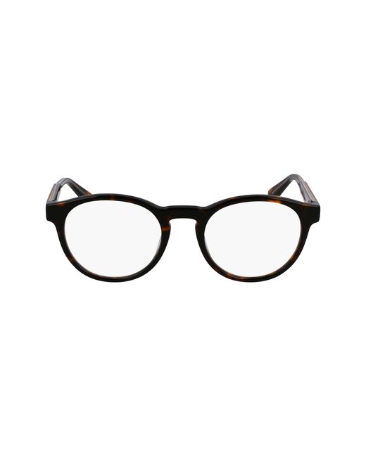 Calvin Klein Black 206 Optical Frames Acetate Round Normal