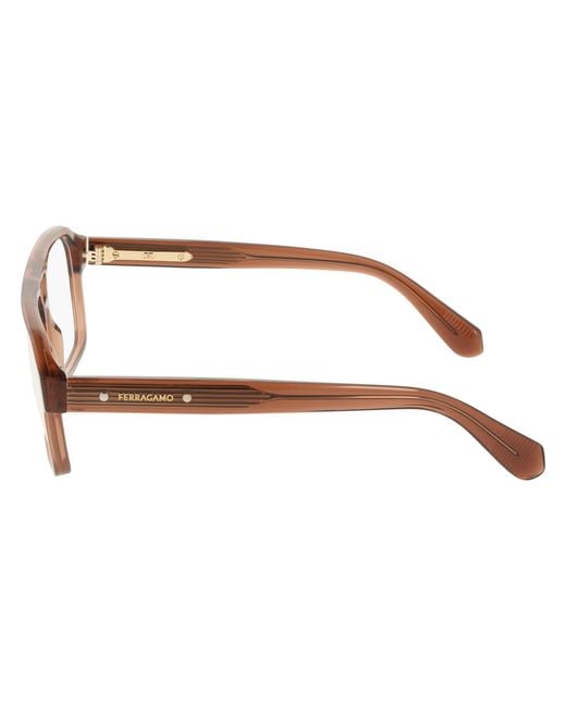 Ferragamo Black Sf3085 232 Optical Frames Acetate Squared Normal for men