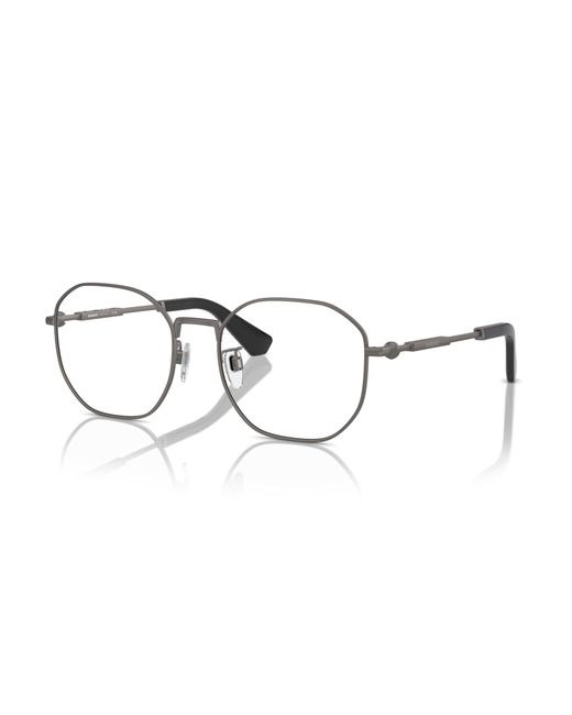 Burberry Black Be1387D 1316 Optical Frames Metal Transparent Geometric Normal for men
