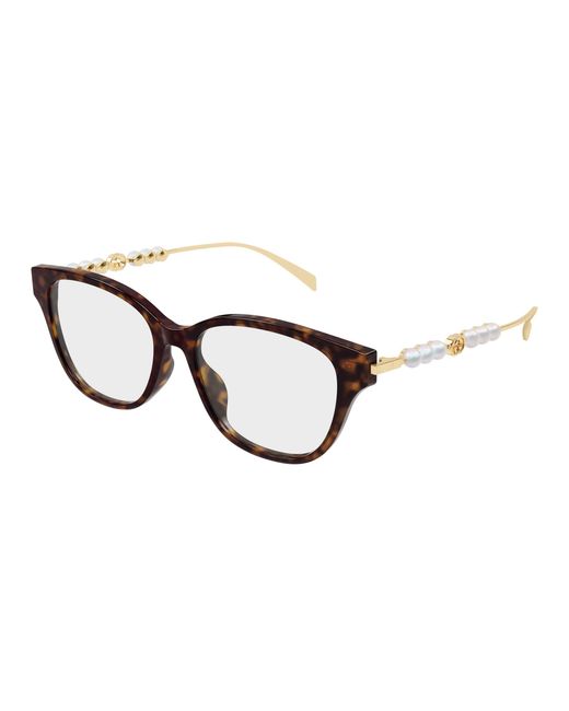 Gucci Black Gg1972Oa 003 Optical Frames Acetate Transparent Round