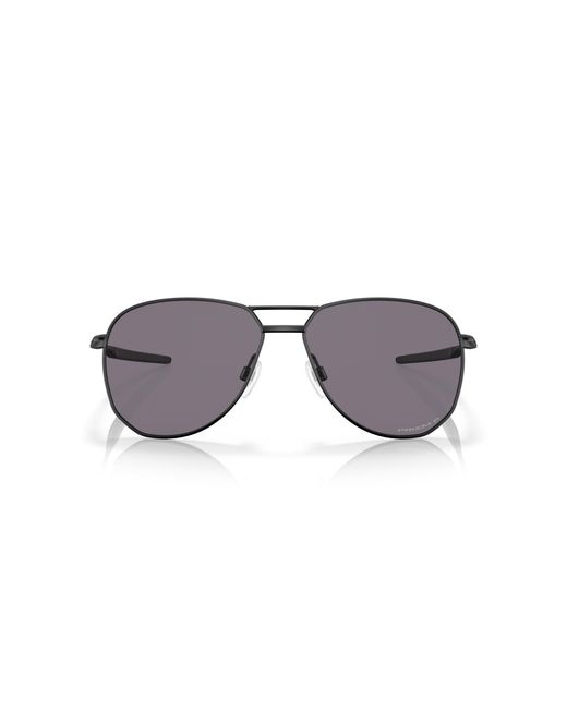Oakley Black Oo6050 Contrail Ti 605001 Sunglasses Titanium Round Polarized Prizm for men