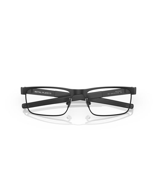 Oakley Black Ox5153 Metal Plate Ti 515301 Optical Frames Titanium Squared Normal for men