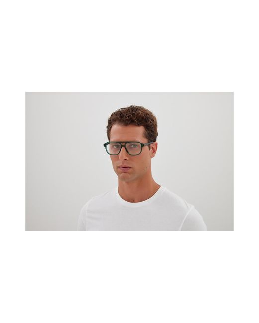 Bottega Veneta Black Bv1294O 003 Optical Frames Acetate Transparent Pilot for men