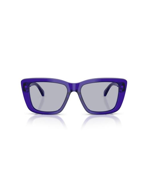 Emporio Armani Black Ea4246U 6253/1 Sunglasses Acetate Cat Eye Normal