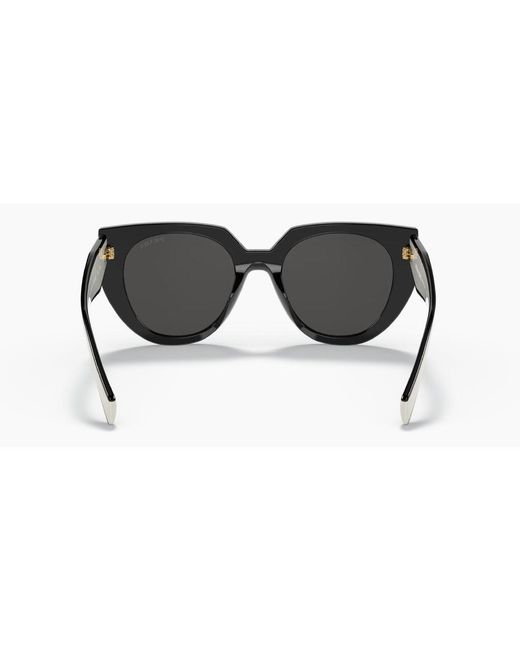 Prada Black Pr 14Ws 09Q5S0 Sunglasses Acetate Cat Eye Normal