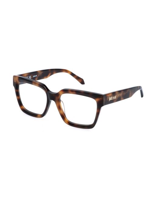 Just Cavalli Black Vjc129 09Aj Optical Frames Acetate Squared
