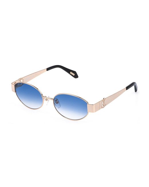 Just Cavalli Black Sjc152 300B Sunglasses Metal Geometric Normal Nuanced
