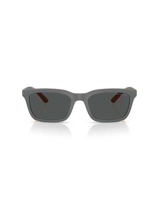 Emporio Armani Black Ea4249U 626187 Sunglasses Injected Squared Normal for men