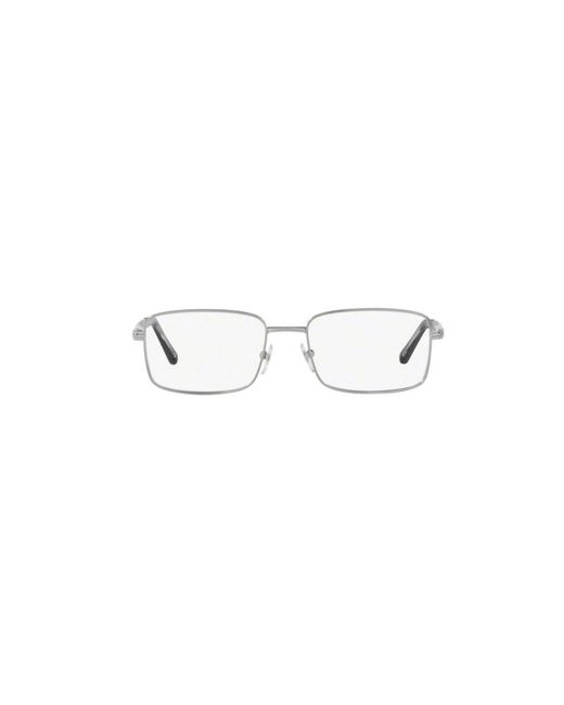 Sferoflex Black Sf2262 268 Optical Frames Metal Squared for men