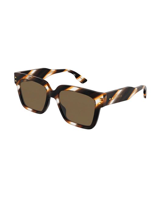 Gucci Black Gg1084S 003 Sunglasses Acetate Squared for men