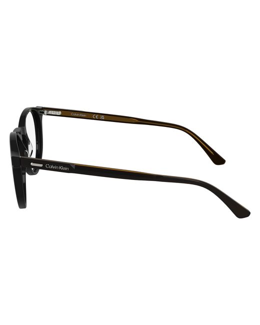Calvin Klein Black Ck25518 001 Optical Frames Acetate Geometric Normal