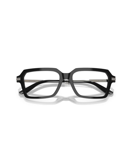Dolce & Gabbana Black Dg3401 501 Optical Frames Acetate Transparent Squared Normal for men