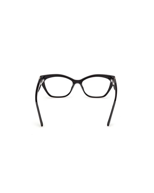 Guess Black Gm50062 52 Optical Frames Acetate Cat Eye Normal
