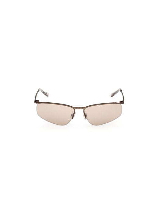 Gcds Black Gd0071 35G Sunglasses Metal Geometric Normal