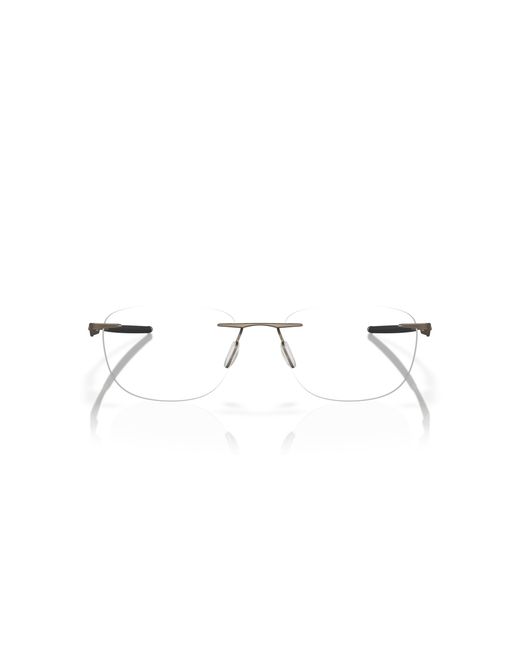 Oakley Black Ox5118 Wingfold Evr 511804 Optical Frames Titanium Squared Normal for men