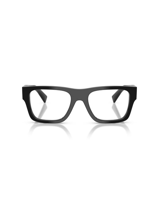 Prada Black Pr C01V 16K1O1 Optical Frames Acetate Pillow Normal for men