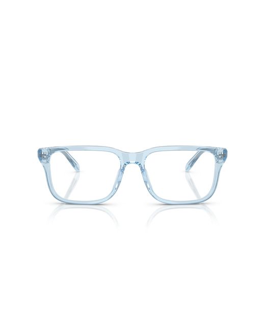 Emporio Armani Black Ea3250U 6204 Optical Frames Acetate Squared Normal for men