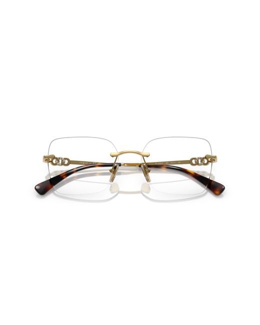 Vogue Eyewear Black Vo4320B 280 Optical Frames Metal Squared Normal