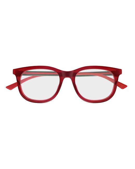 Gucci Black Gg1990O 004 Optical Frames Acetate Transparent Squared