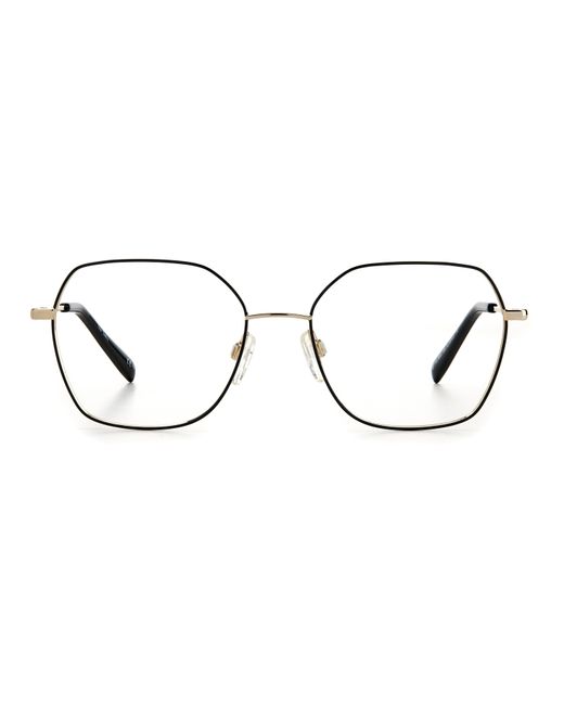 Pierre Cardin Black P.C. 8865 J5G Optical Frames Metal Geometric