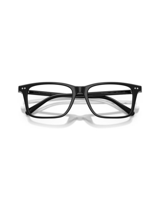 Ralph Lauren Black Rl6264U 5001 Optical Frames Acetate Transparent Round Normal for men