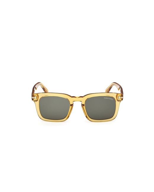 Tom Ford Black Ft0751 Dax 39N Sunglasses Acetate Squared Normal for men
