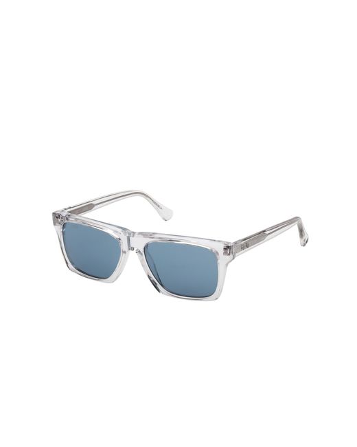 Web Blue We0382 26V Sunglasses Acetate Squared Normal for men