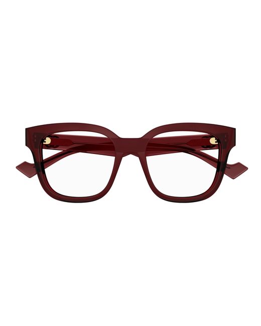 Gucci Black Gg0958O 006 Optical Frames Acetate Transparent Squared