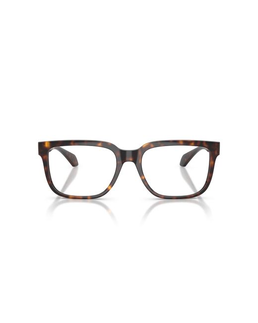 Versace Black Ve3377U 108 Optical Frames Injected Squared Normal for men