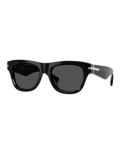 Burberry Black Be4438U 300187 Sunglasses Acetate Squared Normal for men