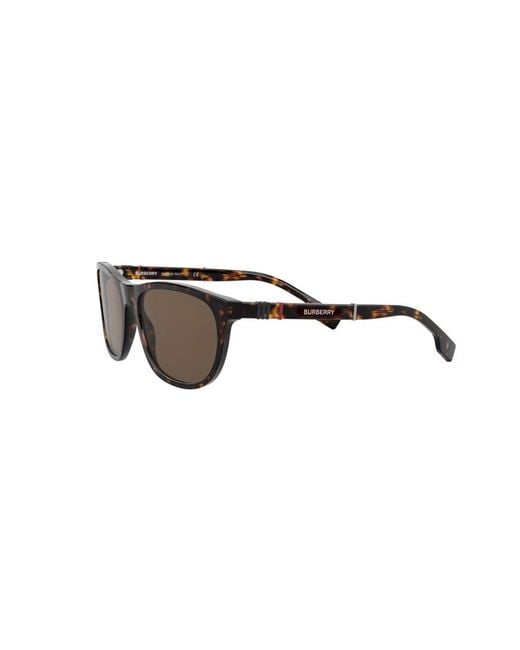 Burberry Black Be4319 300273 Sunglasses Plastic Squared for men