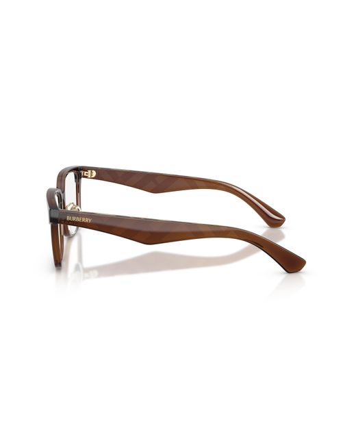 Burberry Black Be2450D 4116 Optical Frames Injected Squared Normal for men