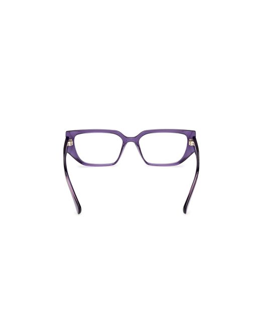 MAX&Co. Black Mo5207 081 Optical Frames Injected Geometric Normal