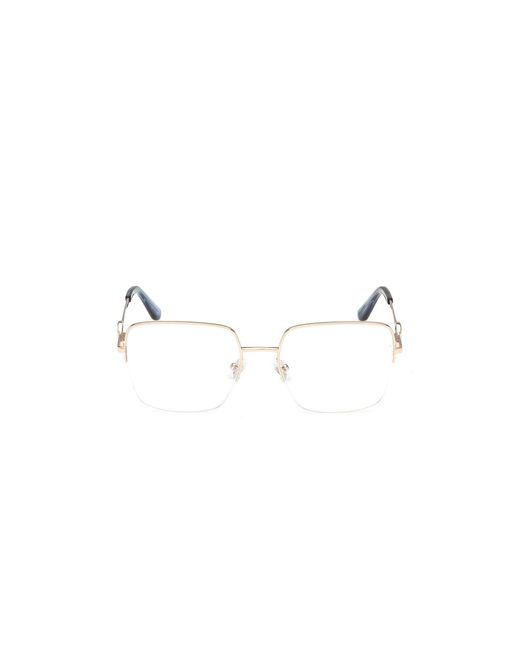 Guess Black Gu50347 032 Optical Frames Metal Squared Normal