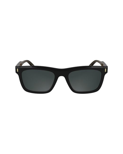 Calvin Klein Black Ck25506S 001 Sunglasses Acetate Squared Normal for men