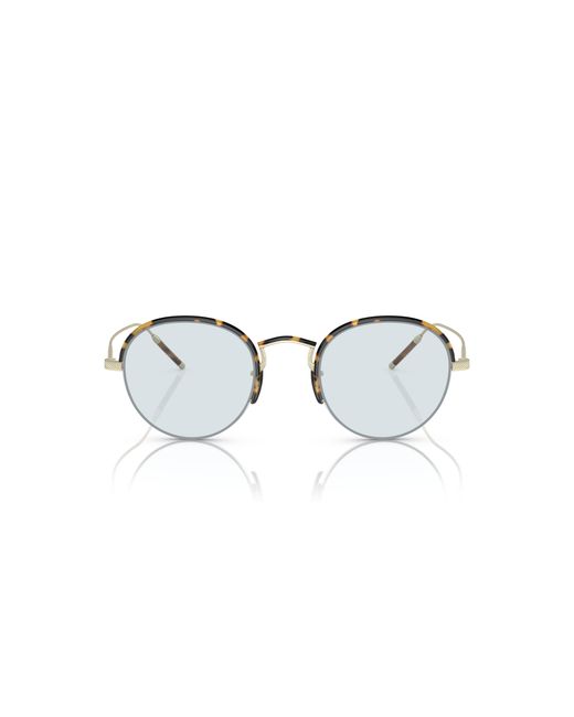 Oliver Peoples Black Ov1290T Tk-6 5252 Optical Frames Titanium Transparent Round Normal