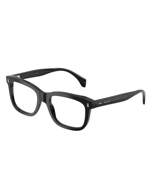 Moncler Black Me2019 3001 Optical Frames Acetate Transparent Squared Normal