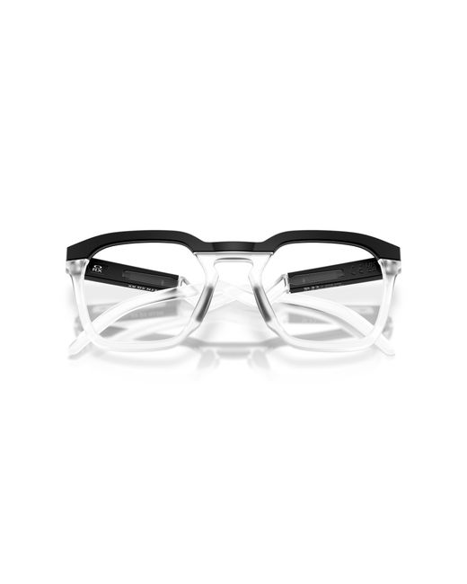 Oakley Black Ox8208 Hstn Sq Rx 820804 Optical Frames O_Matter Transparent Squared Normal