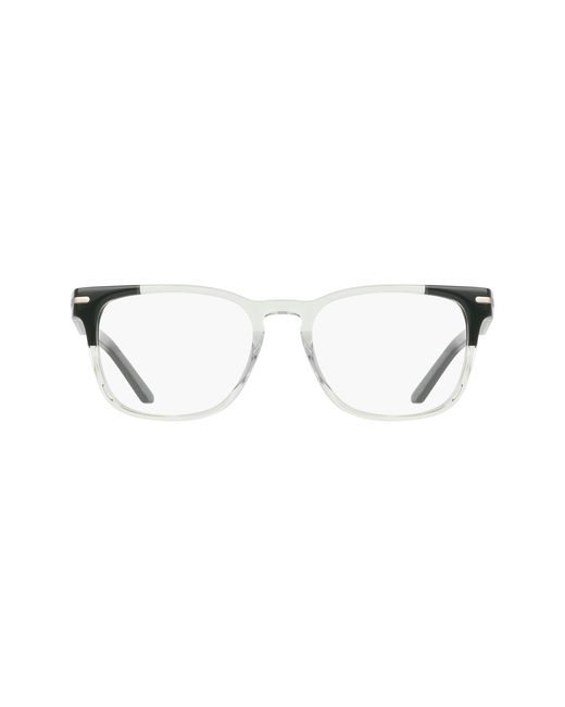 Nike Black 7180 333 Optical Frames Acetate Squared Normal