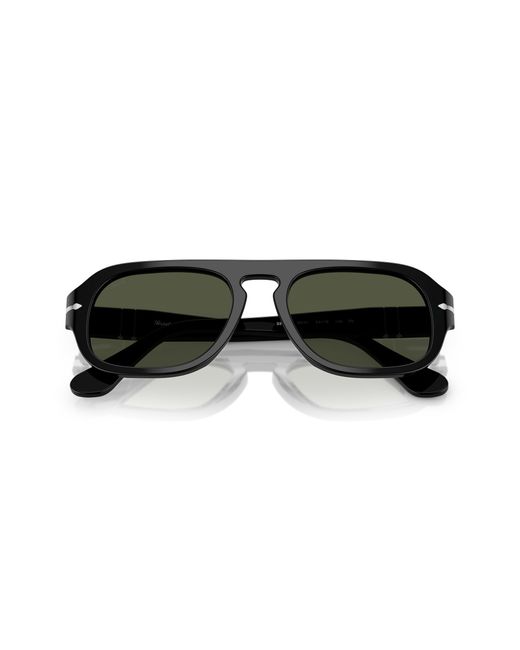 Persol Black Po3369S 95/31 Sunglasses Acetate Pilot Normal
