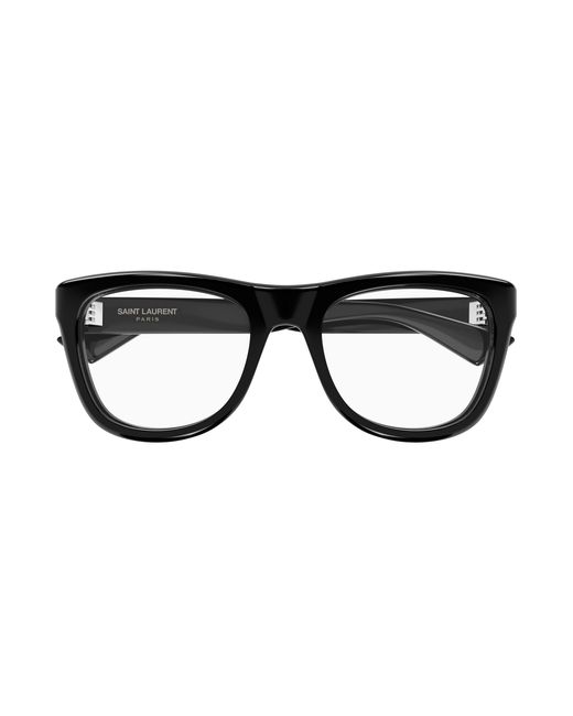 Saint Laurent Black Sl 816 Opt 001 Optical Frames Acetate Transparent Cat Eye