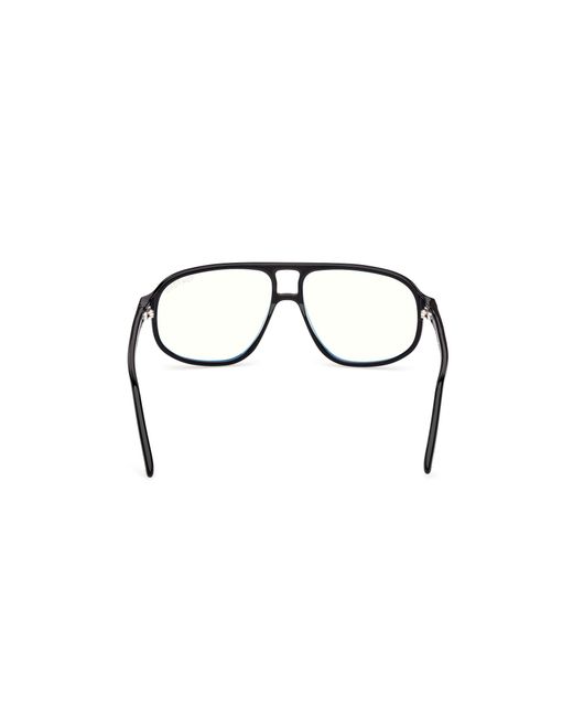 Tom Ford Black Ft6082-B 052 Optical Frames Acetate Squared Normal for men