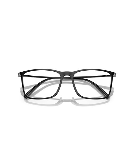Giorgio Armani Black Ar7244U L5001 Optical Frames Injected Squared for men