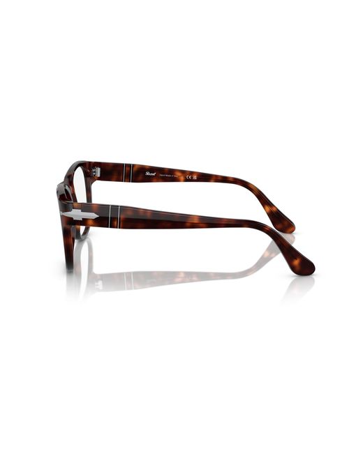 Persol Black Po3312V 24 Optical Frames Acetate Transparent Squared Normal